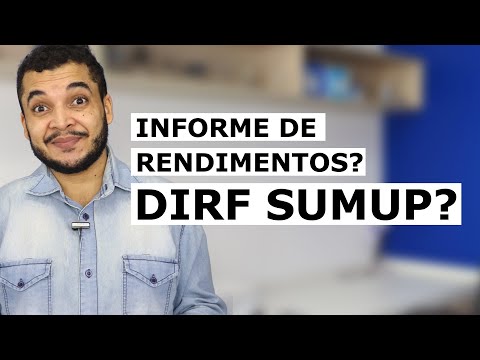 SumUp emite DIRF? Informe de rendimentos? 2021