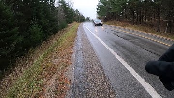 Running with the GoPro Hero 8 using the Timewarp mode.  Hypersmooth 2.0 1080p