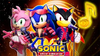 All 32 Music Notes, Unlock Rockstar Sonic, Shadow & Amy! (Sonic Speed Simulator) screenshot 4