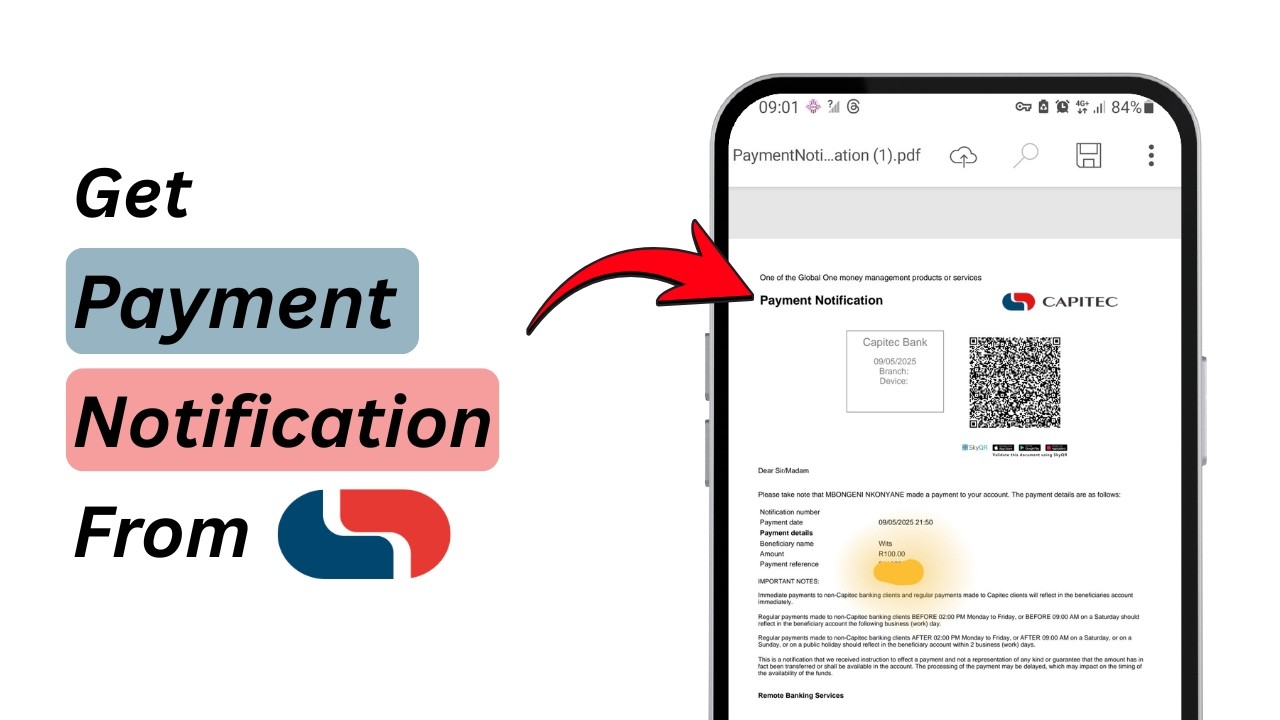 How to Get Payment Notification from Capitec App (2026) | Enable ...