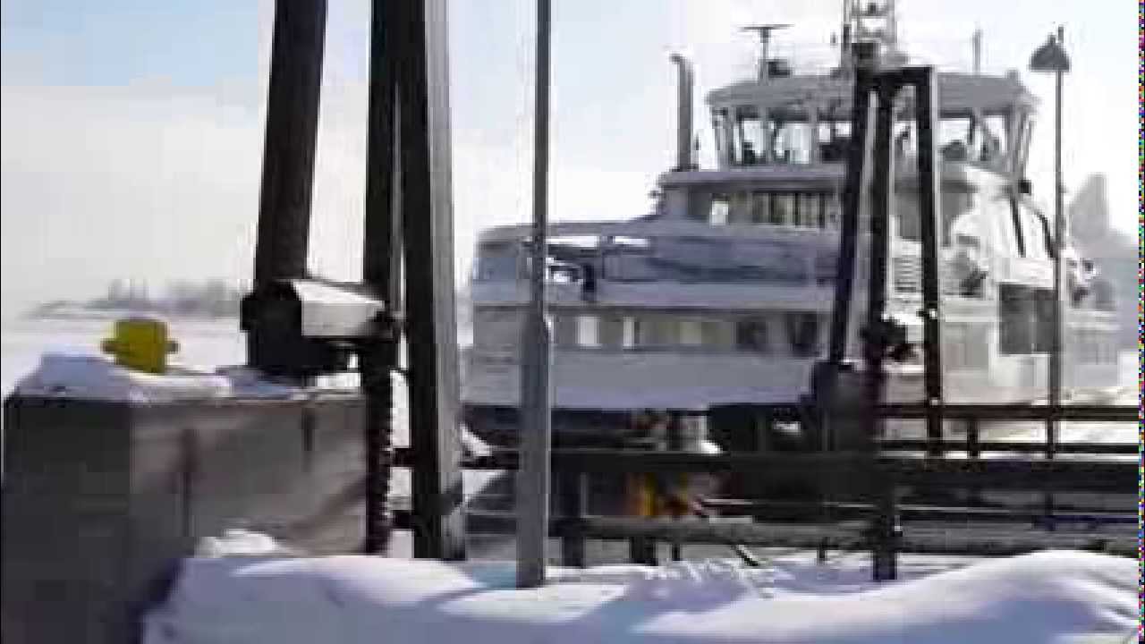 Suomenlinna Ferry in the Winter
