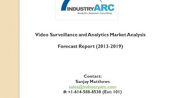 Video Surveillance and Analytics Market Analysis: benefits offered by video analytics