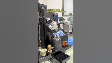 Do you want to own a 5-axis mini machine?#cncmachine #cncmachining #cnc #cncmachinist #design #diy
