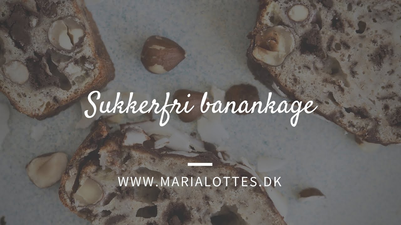 Sukkerfri banankage // Marialottes