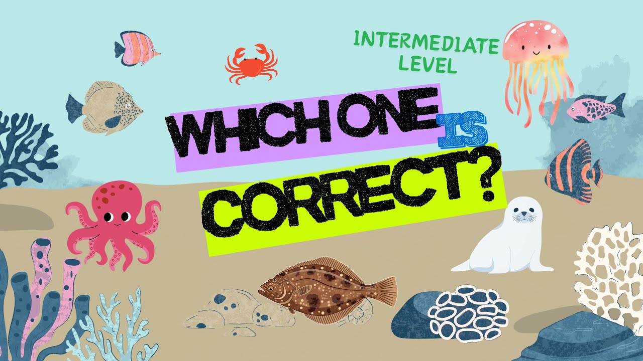 🦈 Сможете ли вы угадать морское животное? | Морская викторина для детей | Средний уровень сложности