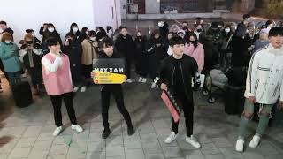 맥스(MAXXAM(MYM))/ 팀소개,개인소개 20200130 홍대버스킹 직캠