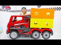 예준이의 트럭 전동 자동차 장난감 조립놀이 블럭놀이 Truck Power Wheels Car Toy Assembly