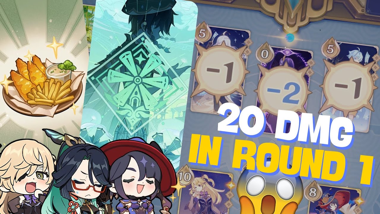 20 DAMAGE IN ROUND 1?! 💀👍 | Genshin TCG - YouTube