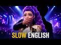 Rumi suddenly disappears from the stage! | Slow English Listening Practice (Level A2)