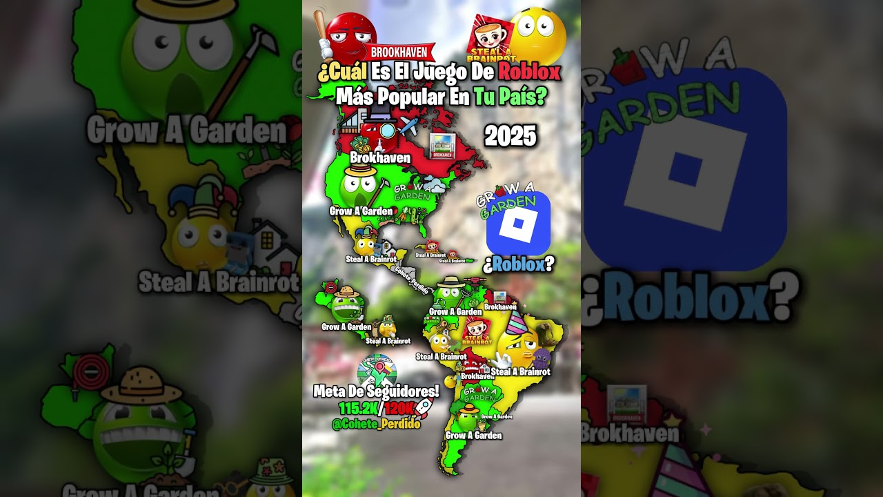 ¿Cuál Es El Juego De Roblox Más Popular En Tu País? 🔍😥
