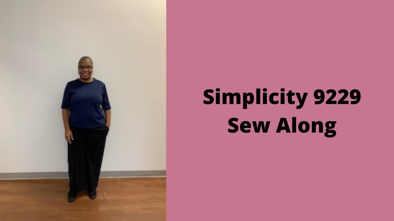 Simplicity 9229 Sew Along