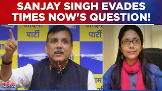55+ Hrs On, Swati Maliwal Still 'Missing'; Times Now Confronts AAP Neta Sanjay Singh, Watch Response