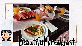 vloc |ترتيب سفرة افطار صباحية بسيطة و جميلة | Beautiful breakfast