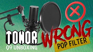 Tonor Q9 - You're Mounting the POP Filter WRONG!