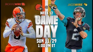 Cleveland Browns vs Jacksonville Jaguars  pregame show live Week 12 #clevelandbrowns #dawgpound