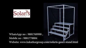 Gauri Ganpati Mahalxmi Decorative Stands, modular folding table, Sajawat Stand Manufacturer in Pune