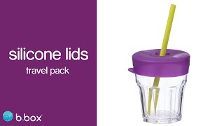 b.box silicone lids travel pack