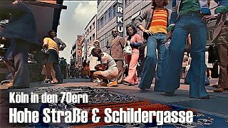 Köln in den 70ern - Hohe Str. & Schildergasse - Cologne´s busy shopping streets