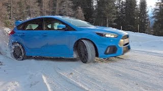 Ford Focus RS (2016) Review – Test Drive on Snow