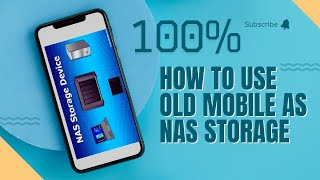 How 🤔 to use old mobile as NAS  storage device #viral #nas #storagesolutions #linustechtips #video