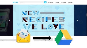 Save Text Messages Automatically to Google Drive IFTTT