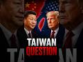 1 Minute News | Xi Asked Trump the Taiwan Question #worldnews #shorts