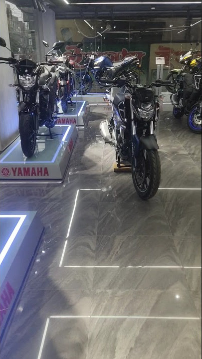 yamaha new bike Showroom 🥰🥰🥰🥰#viralvideo #bike #foryou #shorts