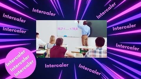 Intercaler un nombre décimal. cycle 3