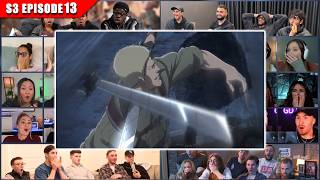 [Full Episode] Attack on Titan: Shingeki no Kyojin Season 3 Episode 13(50) Reaction Mashup | 進撃の巨人