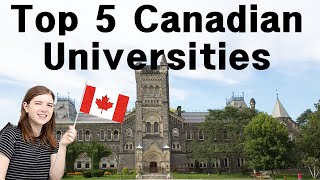 Top 5 Canadian Universities