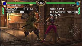 YOSHIMITSU combo guide Soul Calibur - Broken Destiny