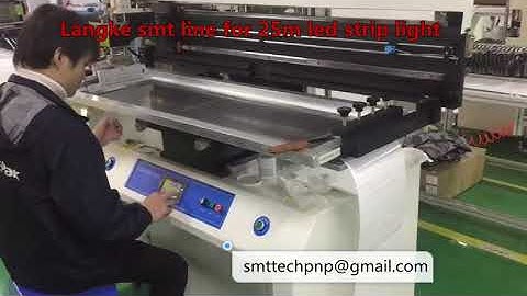 SMT production line for 25m led strip