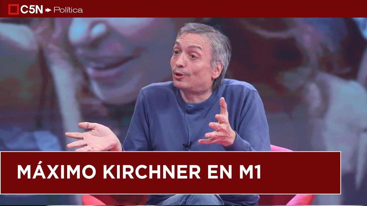 MÁXIMO KIRCHNER, mano a mano con GUSTAVO SYLVESTRE en MINUTO UNO