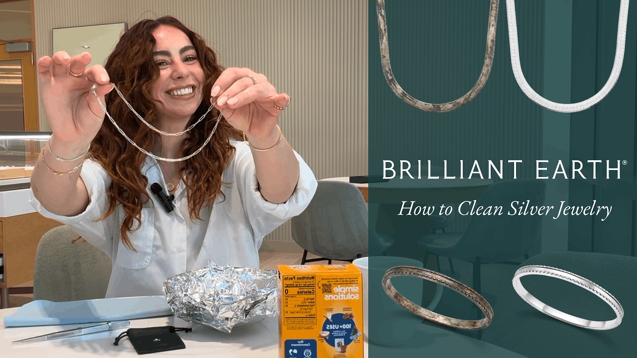 How to Clean Silver Jewelry at Home - YouTube