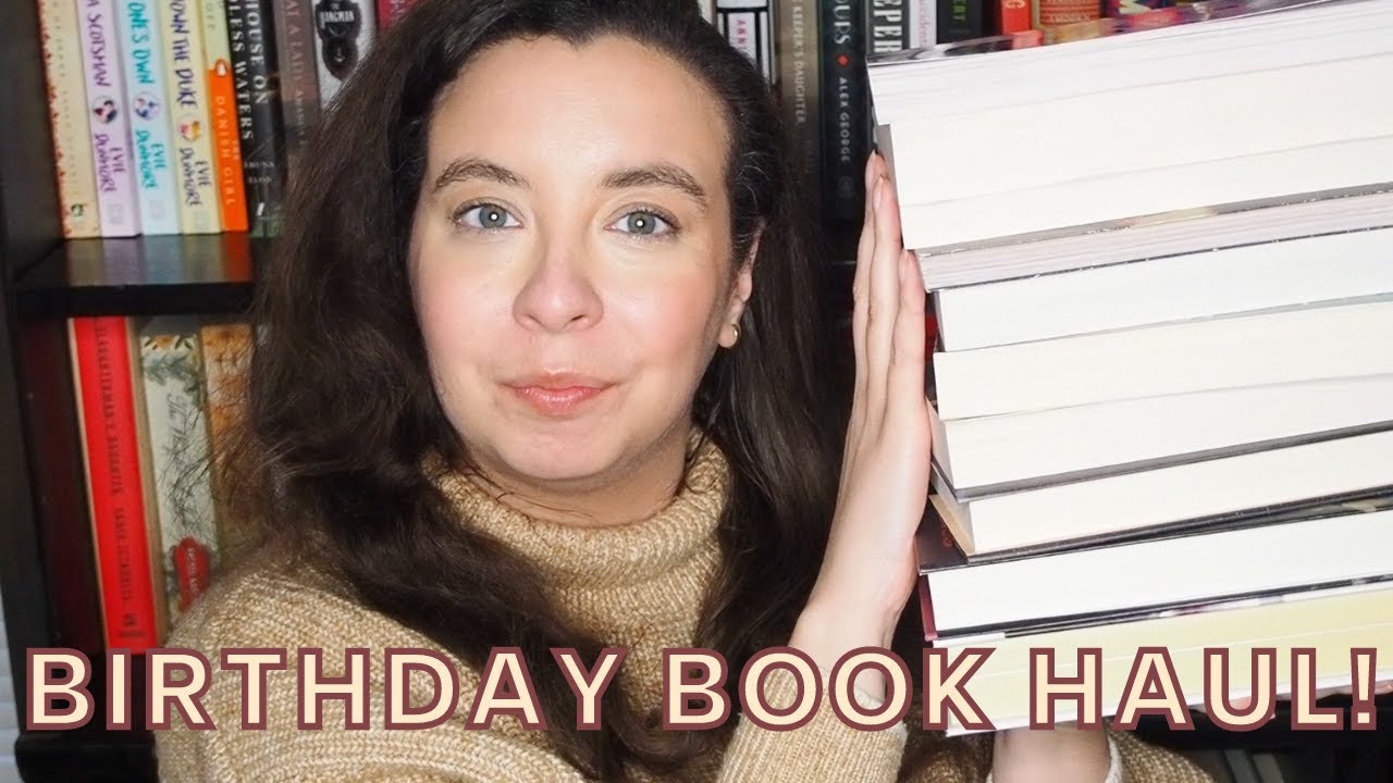 BIRTHDAY BOOK HAUL 2023 🎂 | all the books i'm excited to read