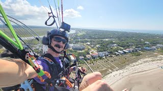 How many times do you wave while beach flying a #paramotor ?