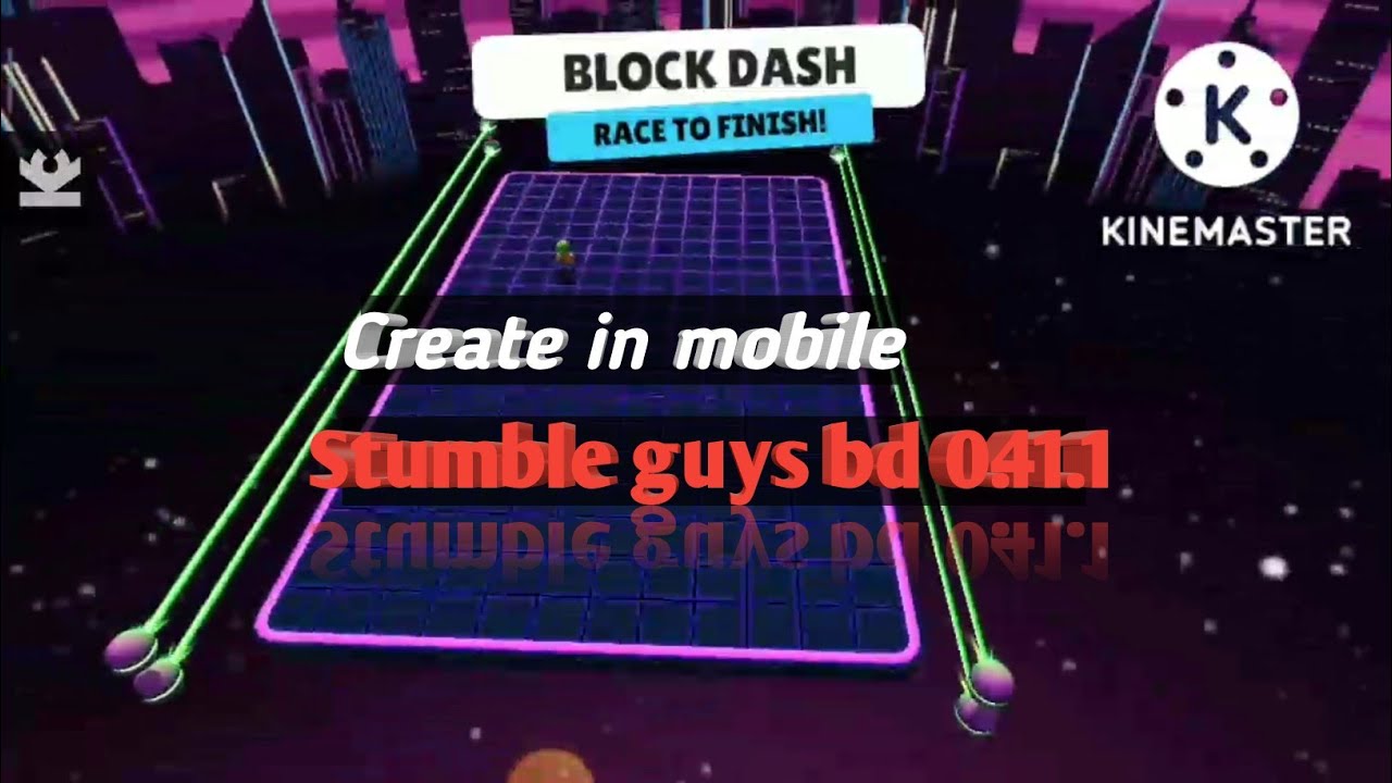 infinite block dash tutorial #stumbleguys #foryou #voiceeffects #hack