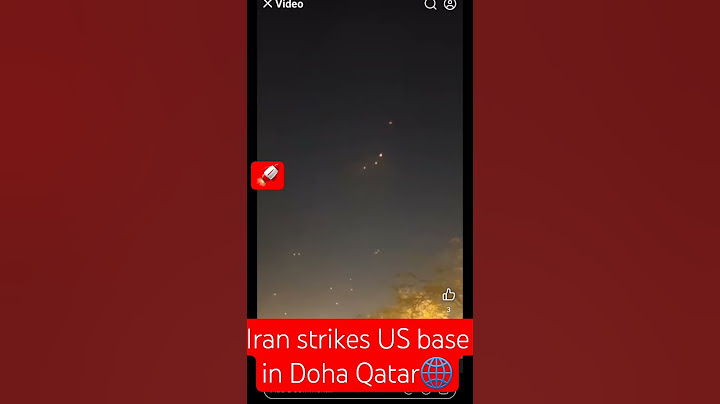 Live Iran strikes US aids in Doha Qatar #news #trump #breakingnews #bulletins#iran#qatar#iranisrael