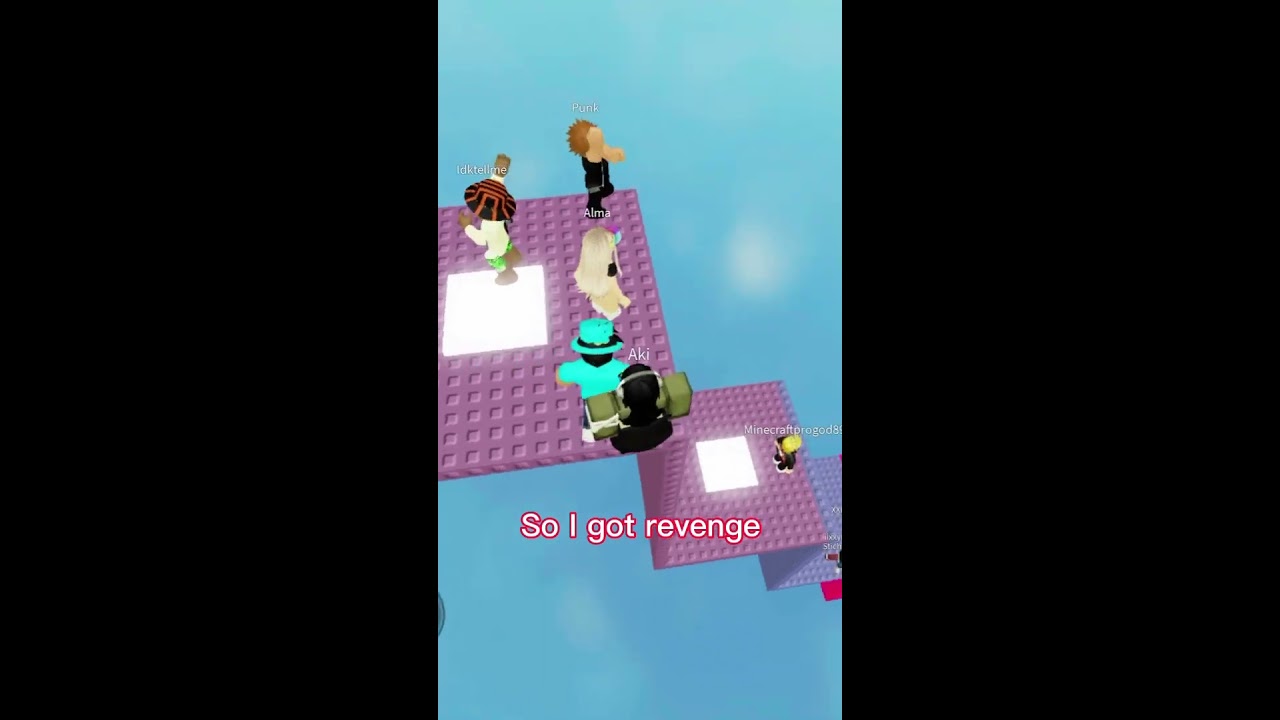 This Person Tried To Push Me Off So I Got REVENGE Shorts