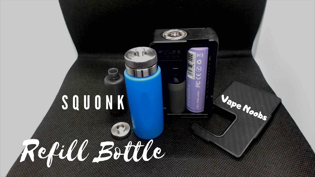 Squonk refill bottle tutorial - YouTube