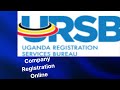 How to register a company faster online in uganda