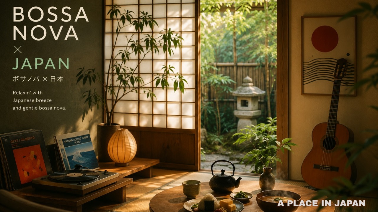 Bossa Nova × Japan 🎸 Japanese Bossa Nova Cafe — Tokyo Shitamachi