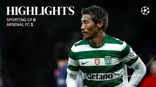 Resumo Liga Dos Campeões Sporting Cp 0-1 Arsenal Fc