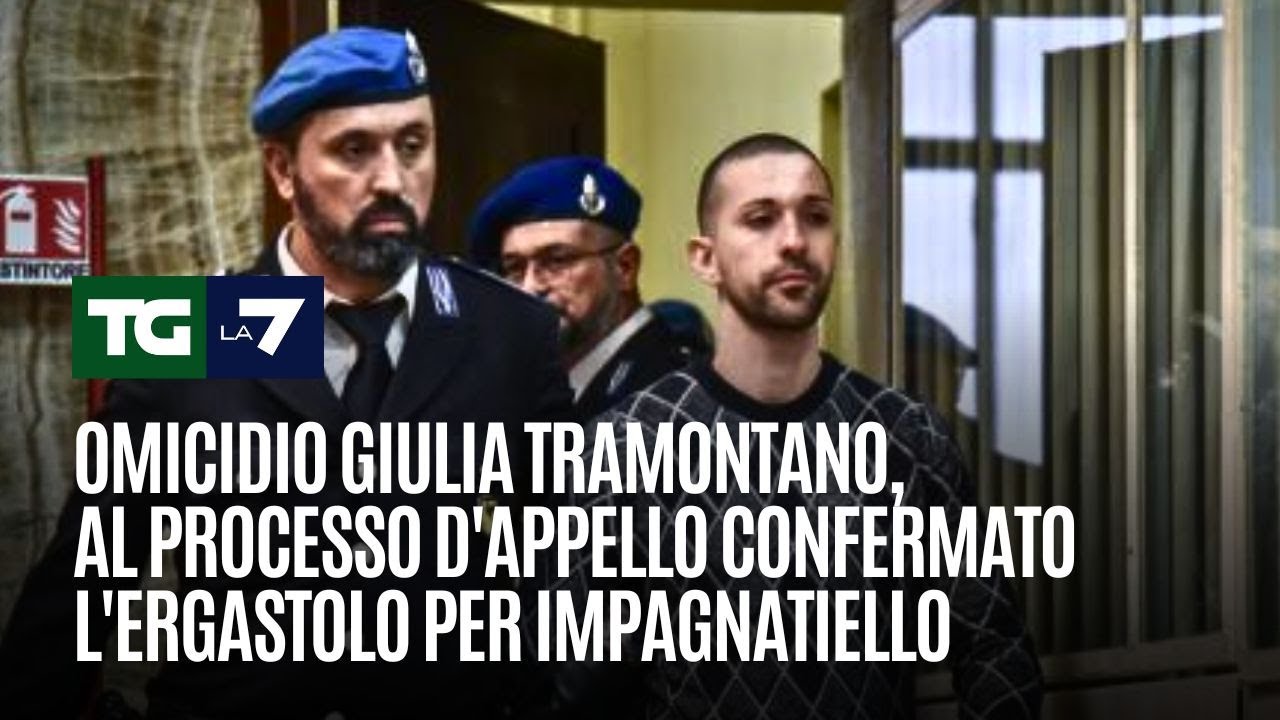 Omicidio Giulia Tramontano, al processo d'appello confermato l'ergastolo per Impagnatiello