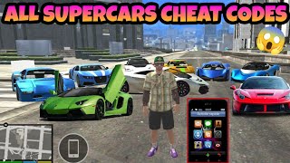 All Cars Cheat Codes In GTA Online Mobile Game screenshot 1
