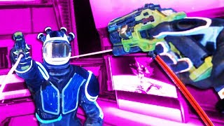 WE BLASTED EACH OTHER in THE FACE in Space Junkies VR! screenshot 3