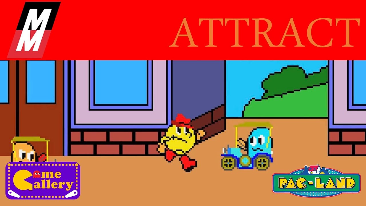 Pac-Land - Attract Mode