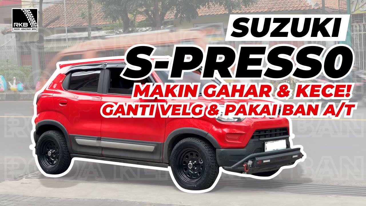 Modif Suzuki Spresso Pakai Ban A/T Delium Terra Cruiser | MAKIN GAHAR!