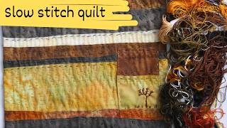 Turn Fabric Scraps into Beautiful Quilt Wall Art (Easy Hand Sewing)