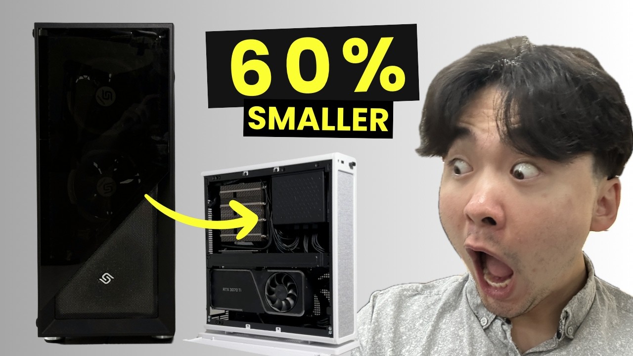 Downsizing my GAMING PC in 10 minutes ?! (ft. Kendrick Lamar) - YouTube